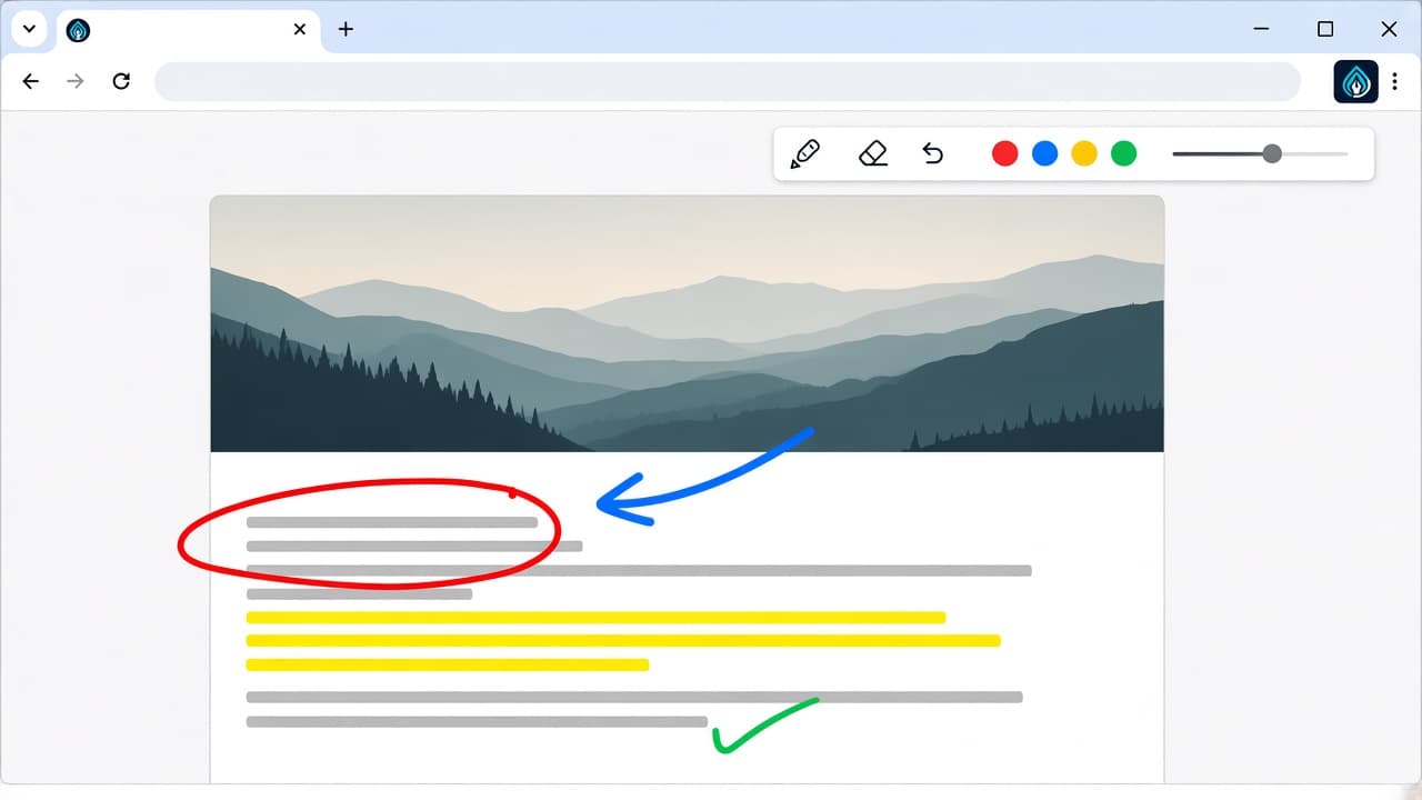 Screenshot of InkStays Chrome Extension - Source Code